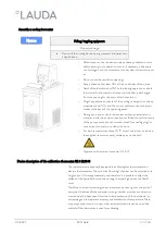 Preview for 27 page of Lauda Viscotemp 15 G Operation Manual