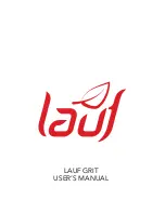 Preview for 1 page of Lauf GRIT User Manual