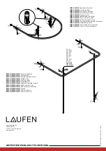 Предварительный просмотр 2 страницы Laufen 89543.6 Instructions