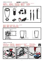 Preview for 2 page of Laufen ALESSI H811972 Manual