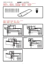 Preview for 2 page of Laufen Alessi H814971 Manual