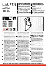 Laufen Antero H841150 Manual preview