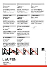 Preview for 8 page of Laufen Antero H841150 Manual