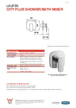 Предварительный просмотр 1 страницы Laufen cityplus Quick Start Manual