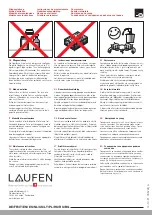 Preview for 6 page of Laufen CITYTOUCH HF771033100000 Manual