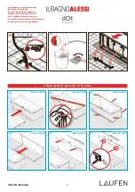 Preview for 13 page of Laufen IL BAGNO ALESSI dOt 2.3090.1 Mounting Instructions