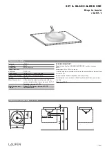 Предварительный просмотр 1 страницы Laufen IL BAGNO ALESSI ONE 8.1397.1 Quick Start Manual