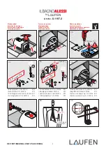 Preview for 3 page of Laufen ILBAGNOALESSI 8.1197.2 Installation Instructions Manual