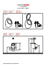 Preview for 2 page of Laufen ILBAGNOALESSI 8.4097.1 Installation Instruction