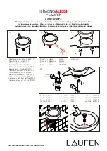 Предварительный просмотр 5 страницы Laufen ILBAGNOALESSI ONE 8.1897.1 Mounting Instructions