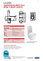 Laufen ILBAGNOALESSI One Manual preview