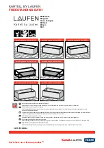 Preview for 2 page of Laufen Kartell 2.2233.2 Installation Instructions Manual