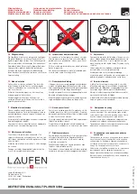 Preview for 24 page of Laufen Multistation HF770600101000 Installation Instructions Manual