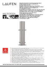 Предварительный просмотр 1 страницы Laufen MULTISTATION HF770607441000 Installation Instructions Manual