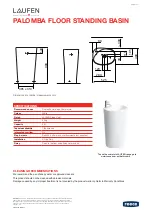 Laufen PALOMBA Technical Manual preview