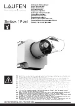 Предварительный просмотр 1 страницы Laufen Simibox 1 Point Manual