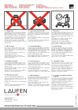 Предварительный просмотр 6 страницы Laufen SWAP Series Manual