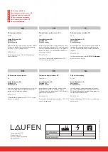 Preview for 8 page of Laufen VAL 2.3028.2.000.000.1 Manual