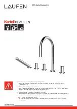 Предварительный просмотр 1 страницы Laufen WFK Kartell H 3 2233 5 004 282 Installation Instructions Manual