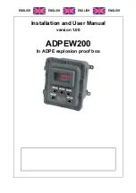 Предварительный просмотр 1 страницы LAUMAS ADPEW200 Installation And User Manual