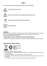 Preview for 2 page of LAUMAS CASTLM8I Installation And Maintenance Instructions Manual