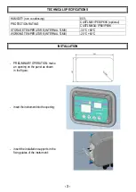 Preview for 6 page of LAUMAS CASTLM8I Installation And Maintenance Instructions Manual