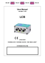 Предварительный просмотр 1 страницы LAUMAS LCB User Manual