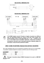 Предварительный просмотр 29 страницы LAUMAS W200-C Installation And User Manual