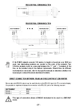 Предварительный просмотр 31 страницы LAUMAS W200-MU Installation And User Manual