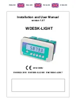 Предварительный просмотр 1 страницы LAUMAS WDESK-LIGHT Installation And User Manual