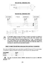 Предварительный просмотр 28 страницы LAUMAS WDESK-LIGHT Installation And User Manual