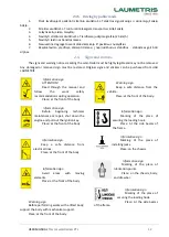 Preview for 12 page of LAUMETRIS LCM-6 User Manual