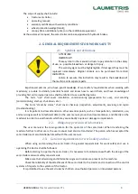 Preview for 9 page of LAUMETRIS PTL Series User Manual