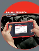 Preview for 1 page of LAUNCH TECH Premium CRP 12 Series Manual