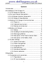 Preview for 5 page of LAUNCH TECH X-431 Diagun III User Manual