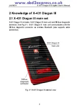 Preview for 8 page of LAUNCH TECH X-431 Diagun III User Manual