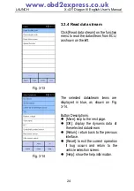 Preview for 30 page of LAUNCH TECH X-431 Diagun III User Manual