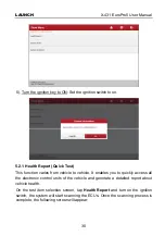 Предварительный просмотр 38 страницы LAUNCH TECH X-431 EuroPro5 User Manual