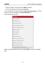 Предварительный просмотр 81 страницы LAUNCH TECH X-431 EuroPro5 User Manual