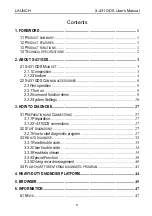 Preview for 6 page of LAUNCH TECH X-431 GDS User Manual