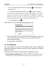 Preview for 40 page of LAUNCH TECH X-431 PRO3 User Manual