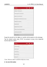 Preview for 47 page of LAUNCH TECH X-431 PRO3 User Manual