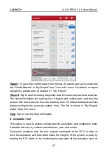 Preview for 54 page of LAUNCH TECH X-431 PRO3 User Manual