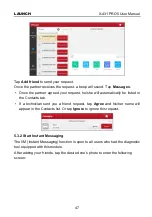 Предварительный просмотр 57 страницы LAUNCH TECH X-431 PRO5 User Manual