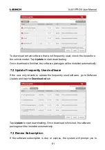 Предварительный просмотр 71 страницы LAUNCH TECH X-431 PRO5 User Manual