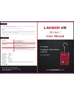 Предварительный просмотр 1 страницы Launch UK Smoke 1 User Manual