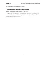 Предварительный просмотр 7 страницы Launch BST-460 User Manual