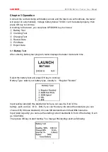 Preview for 9 page of Launch BST-860 User Manual