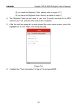 Preview for 31 page of Launch Creader 7001S Instructions Manual