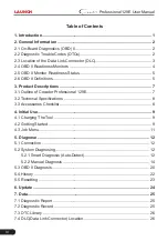 Предварительный просмотр 4 страницы Launch Creader Professional 129E User Manual
